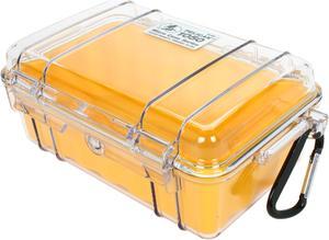 PELICAN 1050-027-100 Yellow Micro Case with Yellow Liner