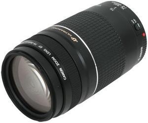 Canon EF 75-300mm f/4-5.6 III USM SLR Lenses Telephoto Zoom Lens Black