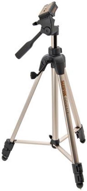 SUNPAK 6601UT 620-060 Tripod with 3-Way Panhead, Bubble Level and Quick-Release
