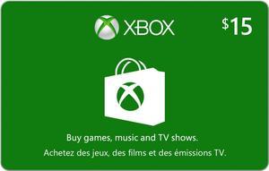 Xbox $15 Gift Card (Email Delivery)