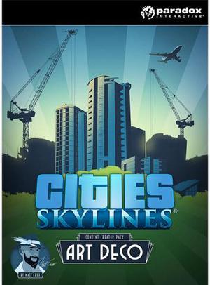 Cities: Skylines - Content Creator Pack: Art Deco [Online Game Code]