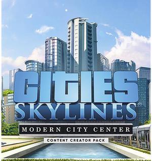 Cities: Skylines - Content Creator Pack: Modern City Center [Online Game Code]