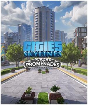 Cities: Skylines - Plazas & Promenades - PC [Steam Online Game Code]