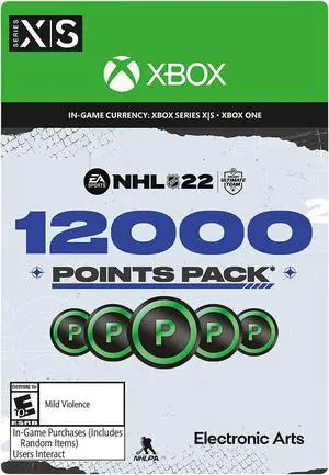 NHL 22: 12000 Points Xbox Series X | S / Xbox One [Digital Code]