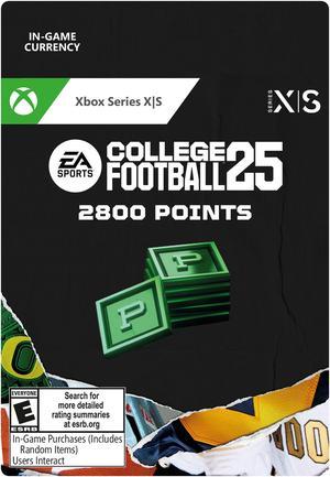 EA SPORTS College Football 25: 2800 Points Xbox Series X|S [Digital Code]