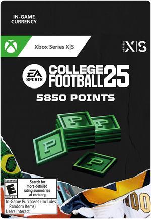 EA SPORTS College Football 25: 5850 Points Xbox Series X|S [Digital Code]