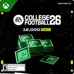 EA SPORTS™ College Football 26 - 12000 Points Xbox Series X|S [Digital Code]