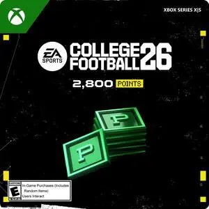 EA SPORTS™ College Football 26 - 2800 Points Xbox Series X|S [Digital Code]