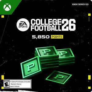 EA SPORTS™ College Football 26 - 5850 Points Xbox Series X|S [Digital Code]