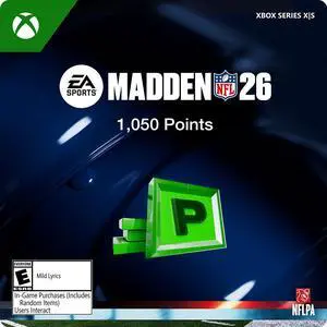 EA SPORTS Madden NFL 26 - 1050 MUT POINTS Xbox Series X|S, Xbox One [Digital Code]