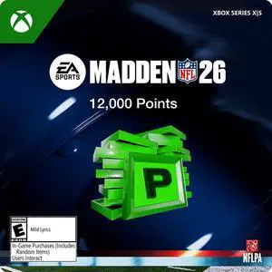 EA SPORTS Madden NFL 26 - 12000 MUT POINTS Xbox Series X|S, Xbox One [Digital Code]
