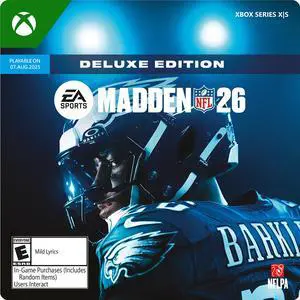 EA SPORTS Madden NFL 26 - Deluxe Edition Xbox Series X|S, Xbox One [Digital Code]