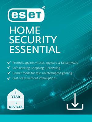 ESET Home Security Essential 2024 - 3 Devices/ 1 Year Download