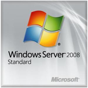 Microsoft Windows Server Standard 2008 32Bit/x64 English 1pk DSP OEI DVD 1-4CPU 5 Clt w/Hyper V