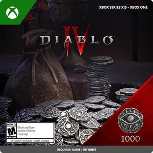 Diablo® IV 1000 Platinum Xbox Series X|S, Xbox One [Digital Code]