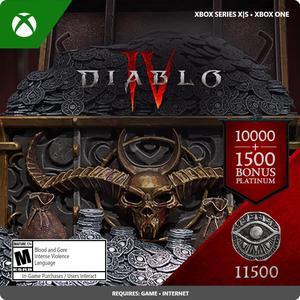 Diablo® IV 11500 Platinum Xbox Series X|S, Xbox One [Digital Code]