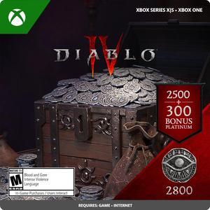 Diablo® IV 2800 Platinum Xbox Series X|S, Xbox One [Digital Code]