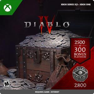 Diablo IV 2800 Platinum Xbox Series X|S, Xbox One [Digital Code]