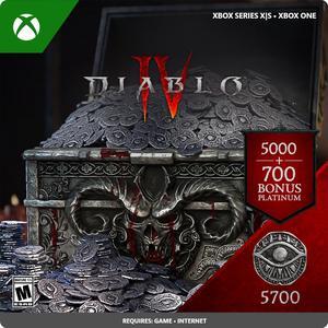 Diablo IV 5700 Platinum Xbox Series X|S, Xbox One [Digital Code]