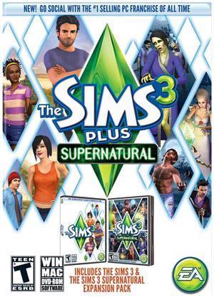 The Sims 3 Plus Supernatural (PC/MAC) PC Game