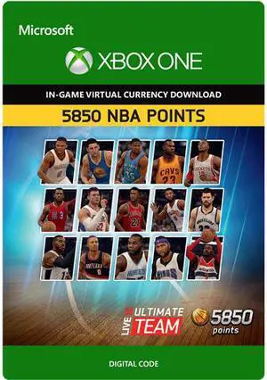 NBA Live 16 LUT 5850 NBA Points Pack XBOX One [Digital Code]