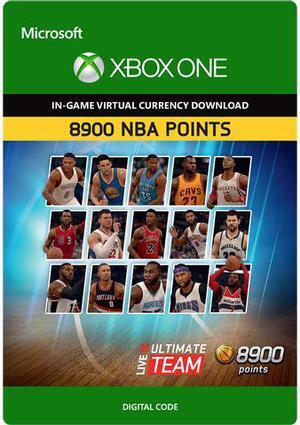 NBA Live 16 LUT 8900 NBA Points Pack XBOX One [Digital Code]