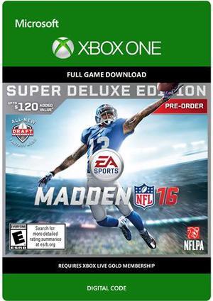 Madden NFL 16 Super Deluxe Edition XBOX One [Digital Code]