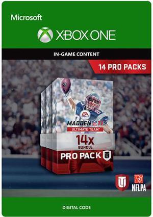 Madden NFL 17 14 Pro Pack Bundle Xbox One Digital Code