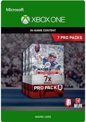 Madden NFL 17 7 Pro Pack Bundle Xbox One Digital Code