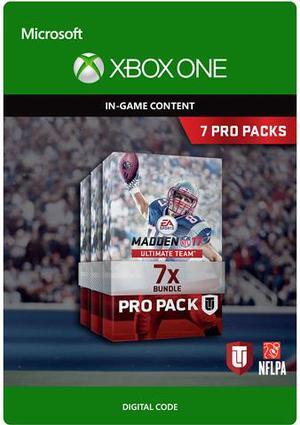 Madden NFL 17: 7 Pro Pack Bundle Xbox One [Digital Code]
