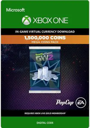 Plants vs. Zombies Garden Warfare 2: 1,500,000 Coins  Xbox One [Digital Code]