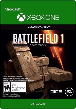 Battlefield 1 Battlepack X 5 Xbox One Digital Code