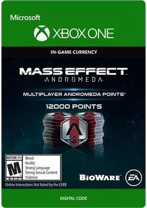 Mass Effect: Andromeda: Andromeda Points Pack 6 (12000 PTS) Xbox One [Digital Code]