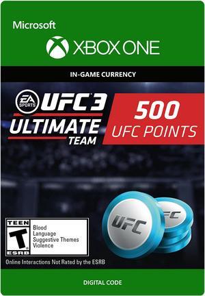 UFC 3: 500 UFC Points Xbox One [Digital Code]