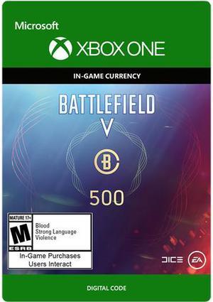 Battlefield V Battlefield Currency 500 Xbox One Digital Code