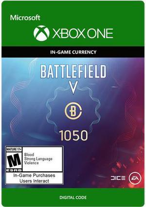 Battlefield V Battlefield Currency 1050 Xbox One Digital Code