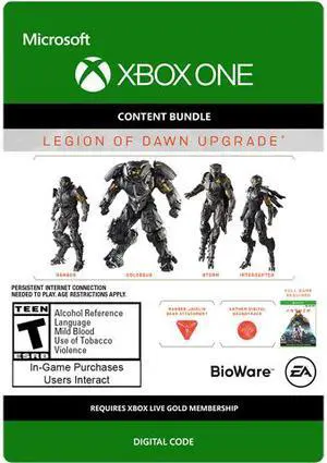 Anthem: Legion of Dawn Upgrade Xbox One [Digital Code]