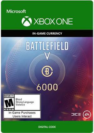 Battlefield V Battlefield Currency 6000 Xbox One Digital Code