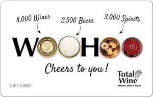 Total Wine & More $25 Gift Card (Email Delivery)