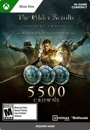 The Elder Scrolls Online Tamriel Unlimited Edition 5,500 Crowns XBOX One [Digital Code]