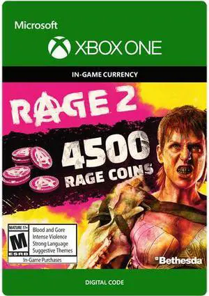 Rage 2: 4500 Rage Coins Xbox One [Digital Code]