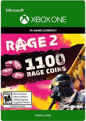 Rage 2: 1100 Rage Coins Xbox One [Digital Code]