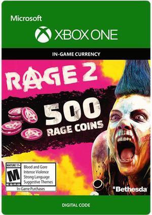 Rage 2: 500 Rage Coins Xbox One [Digital Code]