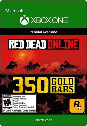 Red Dead Redemption 2 350 Gold Bars Xbox One Digital Code