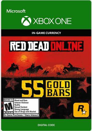 Red Dead Redemption 2 55 Gold Bars Xbox One Digital Code