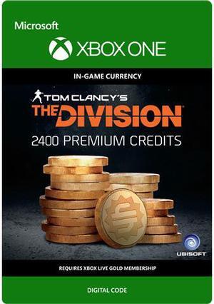 Tom Clancy's The Division: Currency pack 2400 Premium Credits Xbox One [Digital Code]