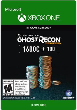 Tom Clancy's Ghost Recon Wildlands Currency pack 1700 GR credits Xbox One [Digital Code]