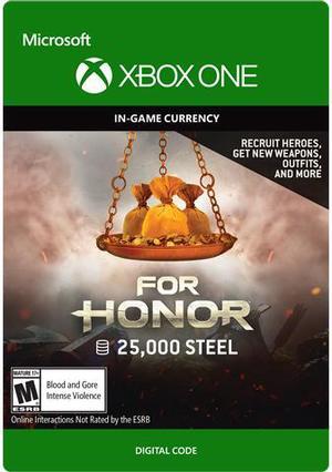 For Honor Currency pack 25000 Steel credits Xbox One [Digital Code]