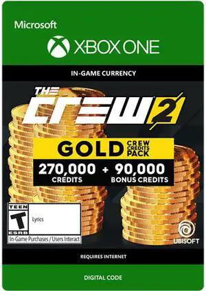 The Crew 2 Gold Crew Credits Pack Xbox One [Digital Code]