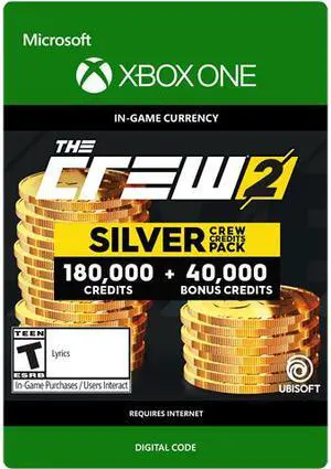 The Crew 2 Silver Crew Credit Pack Xbox One [Digital Code]
